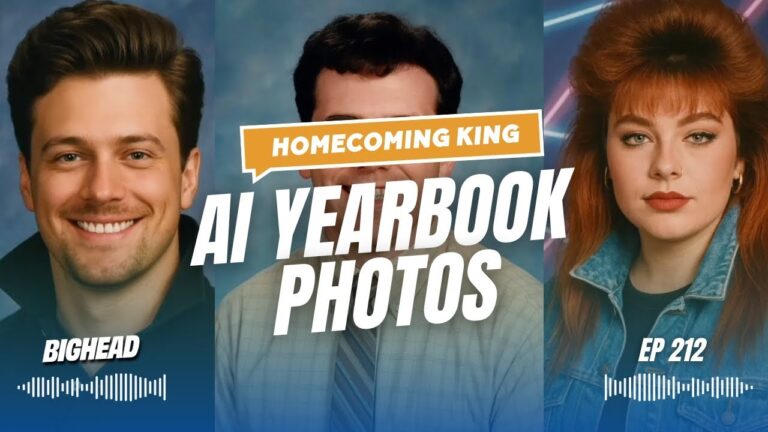 AI Yearbook Photos, Prom Night Redos & Labubu Craze — Hey BigHead episode thumbnail